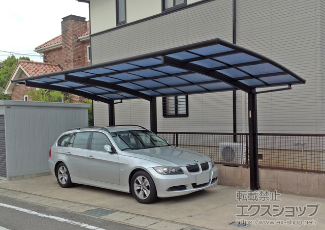 愛知県豊田市ののカーポート レイナポートグランZ 延長　積雪〜20cm対応 施工例