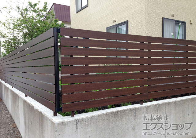 北海道亀田郡七飯町ののフェンス・柵 スタンダードフェンス3型 施工例