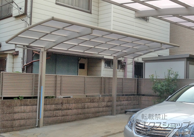 神奈川県川崎市ののカーポート レイナポートグラン　積雪〜20cm対応 施工例