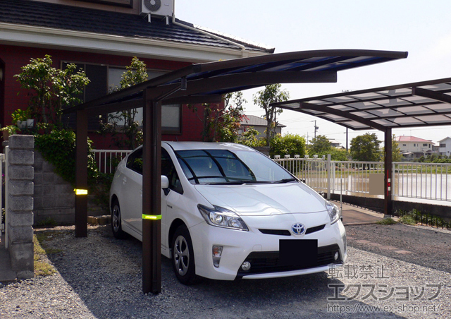 静岡県浜松市ののカーポート プレシオスポート 積雪〜20cm対応 施工例