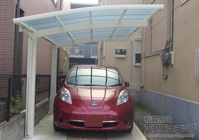 埼玉県川口市ののカーポート レイナポートグラン　積雪〜20cm対応 施工例