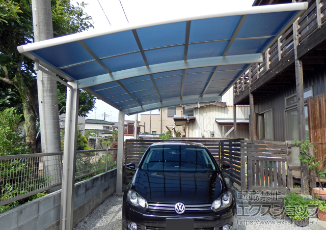埼玉県春日部市ののカーポート レイナポートグラン　積雪〜20cm対応 施工例