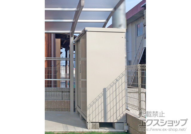 三重県鈴鹿市のの物置・屋外倉庫 グランプレステージジャスト(M-196BF) 施工例