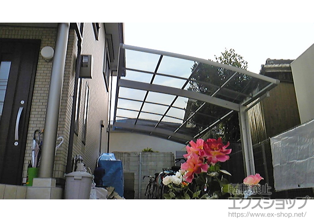 大阪府吹田市ののカーポート プレシオスポート 積雪〜20cm対応 施工例