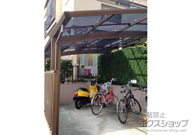 神奈川県横浜市ののカーポート プレシオスポート 積雪〜20cm対応 施工例