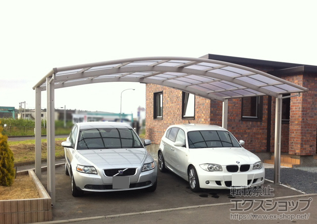 宮城県亘理郡亘理町ののカーポート レイナツインポートグラン　積雪〜20cm対応 施工例