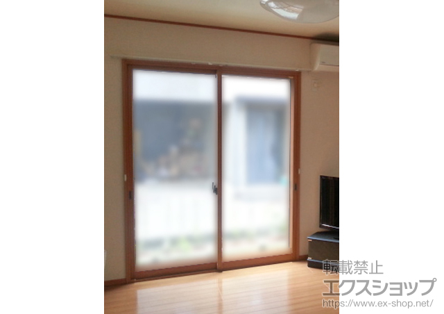 東京都西東京市のの二重窓（内窓） インプラス ダストバリア仕様 引違い窓 2枚建 施工例