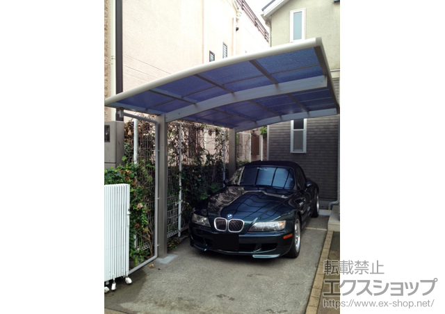 東京都渋谷区ののカーポート レイナポートグラン　積雪〜20cm対応 施工例