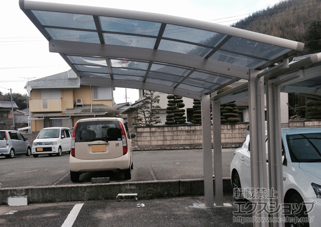 兵庫県姫路市ののカーポート レイナポートグラン　積雪〜20cm対応 施工例