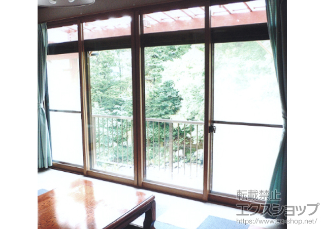 長野県下伊那郡阿智村のの二重窓（内窓） プラマードU 引違窓 施工例