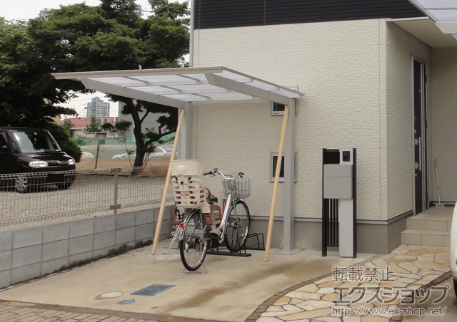 埼玉県ふじみ野市ののサイクルポート・駐輪場 アーキフィット ミニ 施工例