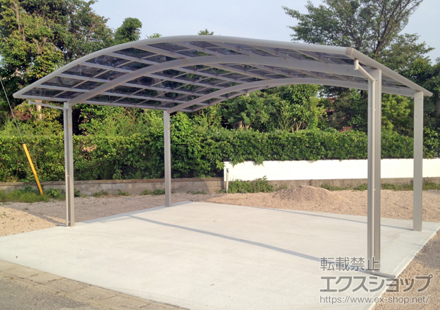 島根県出雲市ののカーポート レイナツインポートグラン　積雪〜20cm対応 施工例