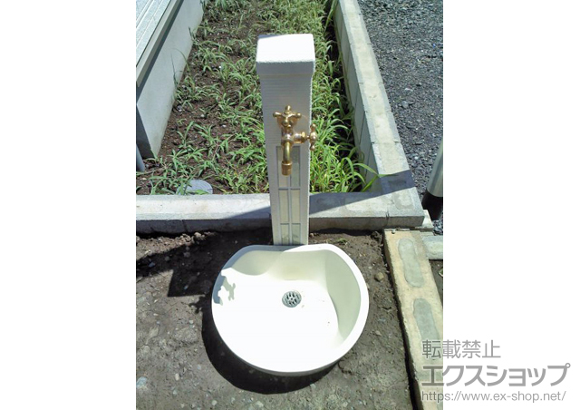 埼玉県富士見市のの立水栓・ガーデンシンク ファミエンテ 施工例