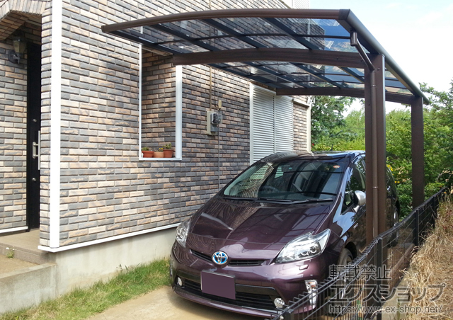 千葉県八街市ののカーポート プレシオスポート 積雪〜20cm対応 施工例