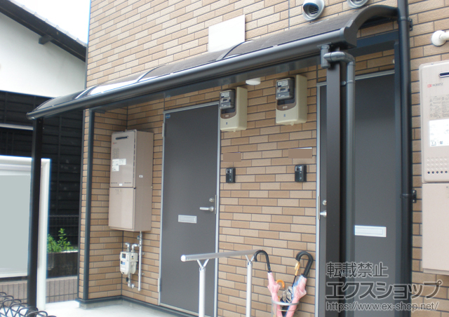 宮崎県宮崎市ののテラス屋根 ヴェクターテラス R型 テラスタイプ 単体 積雪〜20cm対応 施工例