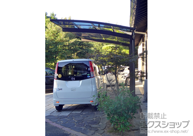 佐賀県伊万里市ののカーポート プレシオスポート 積雪〜20cm対応 施工例