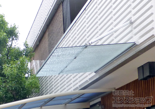 東京都世田谷区のLIXIL リクシル（トステム）のオーニング・日よけ クリアルーフ 施工例