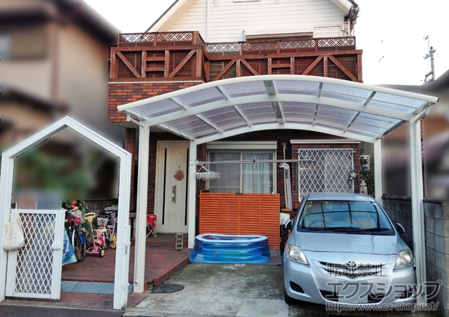 大阪府堺市ののカーポート レイナツインポートグラン　積雪〜20cm対応 施工例