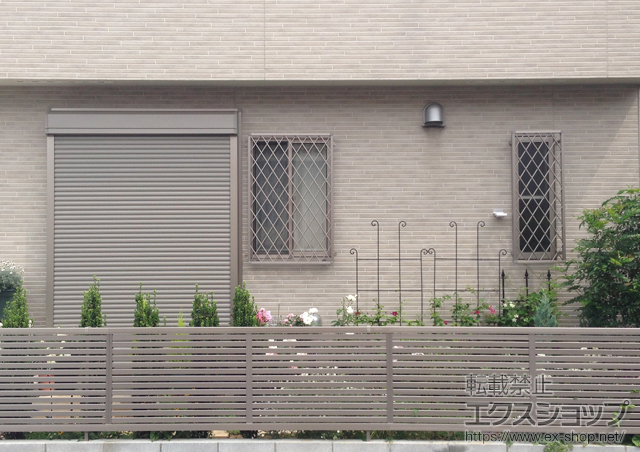 埼玉県八潮市のLIXIL リクシル（トステム）の窓シャッター リフォームシャッター イタリヤ 手動式 施工例