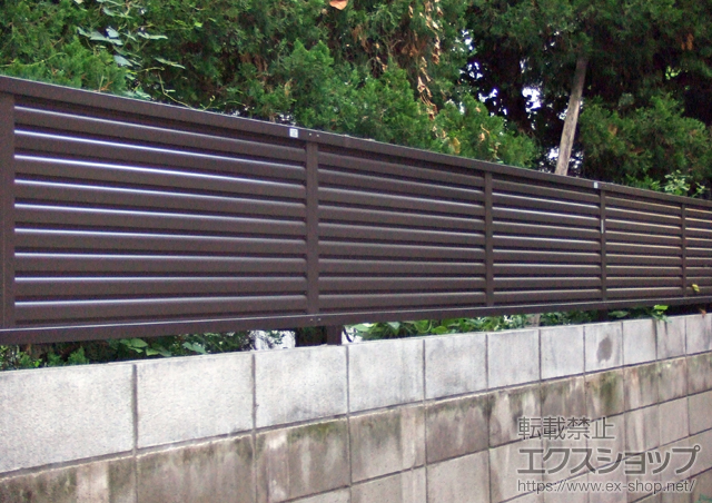 東京都港区ののフェンス・柵 プリレオR9型フェンス フリーポールタイプ 施工例