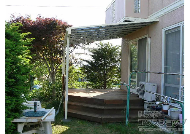 ���쌧�����s��LIXIL ���N�V���i�g�X�e���j�̃e���X���� ���C�U�[�e���XII F�^ �e���X�^�C�v �P�� �ϐ�`20cm�Ή�+�݂艺�������� �W�� 2�{�� �{�H��