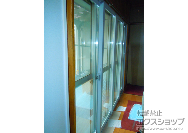 埼玉県加須市のの二重窓（内窓） インプラス(ダストバリア) 引違い窓2枚建 施工例