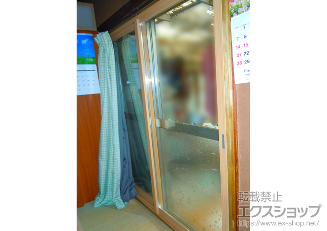 埼玉県加須市のの二重窓（内窓） インプラス(ダストバリア) 引違い窓2枚建 施工例