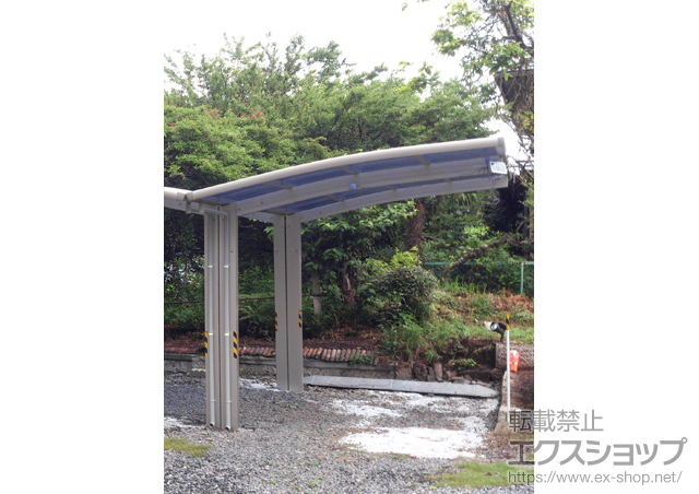 茨城県石岡市ののカーポート レイナポートグラン　積雪〜20cm対応 施工例