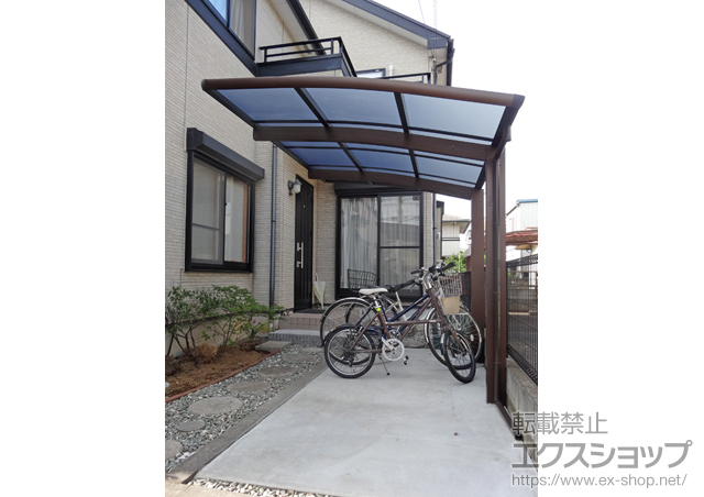 埼玉県さいたま市ののサイクルポート・駐輪場 レイナポートグランミニ 積雪〜20cm対応 施工例