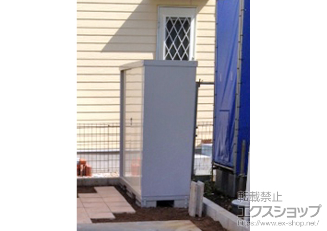 千葉県流山市のの物置・屋外倉庫 シンプリー 一般型 MJN-176DP FW 施工例