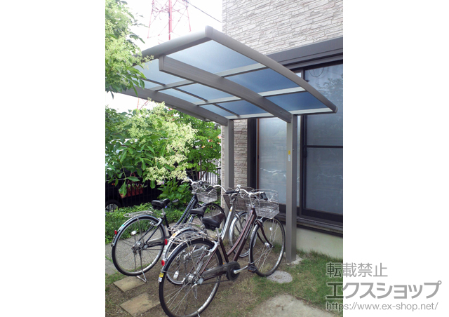 愛知県刈谷市ののサイクルポート・駐輪場 レイナポートグランミニ 積雪〜20cm対応 施工例