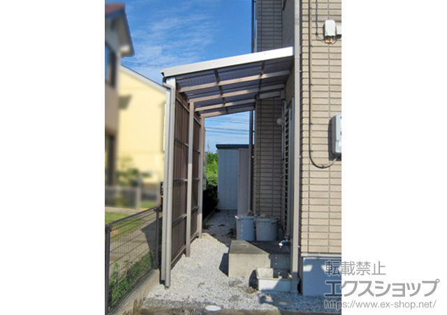 静岡県浜松市のLIXIL リクシル（トステム）のストックヤード フリーヤード　オープンタイプ 施工例