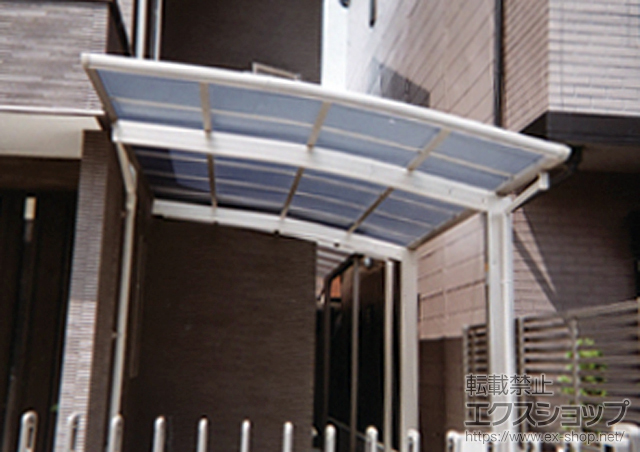 京都府長岡京市ののフェンス・柵、門扉、カーゲート、カーポート レイナポートグラン　積雪〜20cm対応 施工例