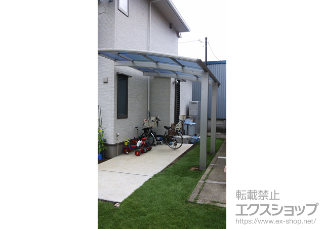 東京都足立区ののカーポート プレシオスポート 積雪〜20cm対応 施工例