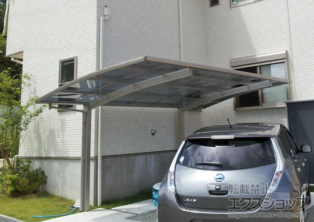 兵庫県神戸市ののカーポート プレシオスポート 積雪〜20cm対応 施工例