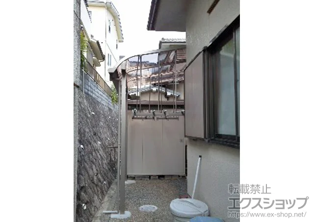 �ޗǌ��ޗǎs��LIXIL ���N�V���i�g�X�e���j�̃e���X���� ���C�U�[�e���XII R�^ �e���X�^�C�v �P�� �ϐ�`20cm�Ή�+�݂艺���������� �����O 2�{���� �{�H��