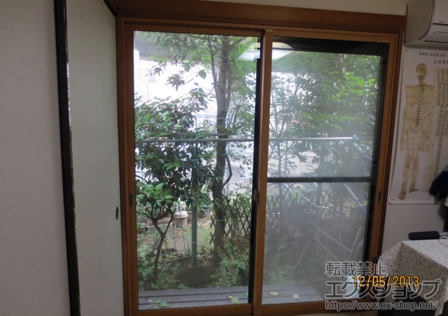 東京都荒川区のの二重窓（内窓） インプラス ダストバリア仕様 引違窓 施工例
