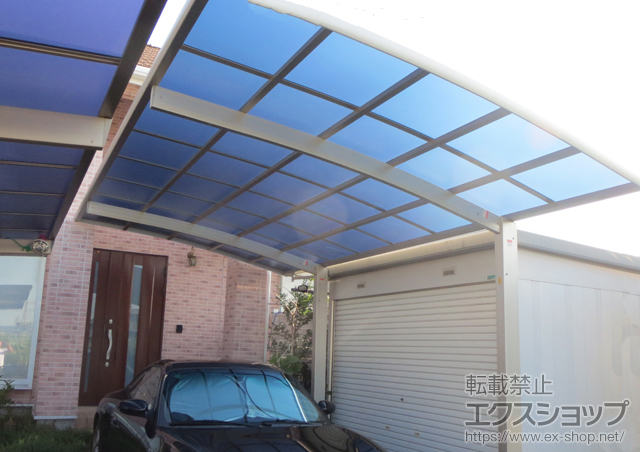 愛知県知多市ののカーポート レイナポートグラン　積雪〜20cm対応 施工例