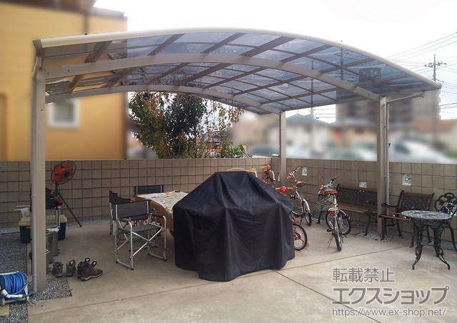 栃木県宇都宮市ののカーポート レイナツインポートグラン　積雪〜20cm対応 施工例