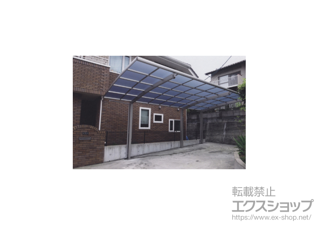 宮城県仙台市ののカーポート レイナポートグラン 延長　積雪〜20cm対応 施工例