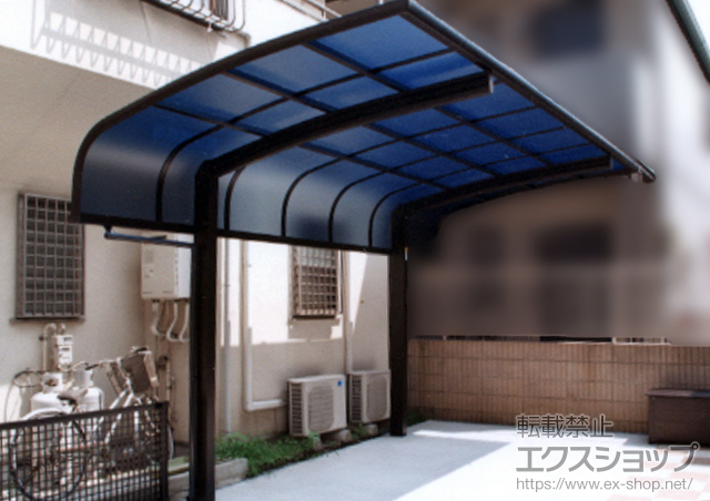 東京都江戸川区ののカーポート プレシオスポート アルファ 積雪〜20cm対応 施工例