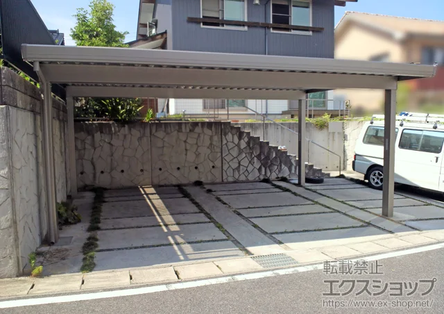 ���������]�s��LIXIL ���N�V���i�g�X�e���j�̃J�[�|�[�g �e���I�X�|�[�gIII 3000 2��p 4�{�� �ϐ�`100cm�Ή� �{�H��