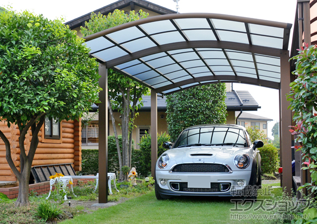 群馬県高崎市ののカーポート レイナワンポートグラン　積雪〜20cm対応 施工例