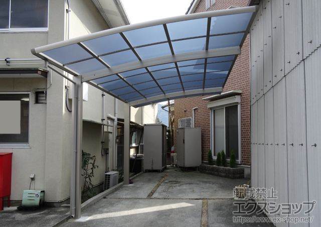 愛媛県西予市ののカーポート レイナポートグラン　積雪〜20cm対応 施工例