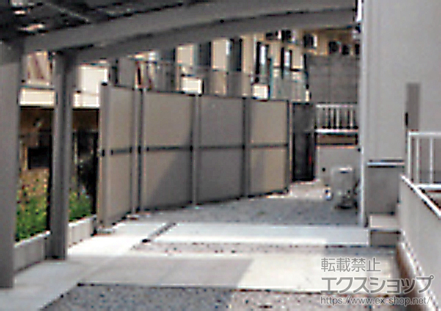 群馬県渋川市ののフェンス・柵 めかくし塀P型 高尺タイプ 施工例