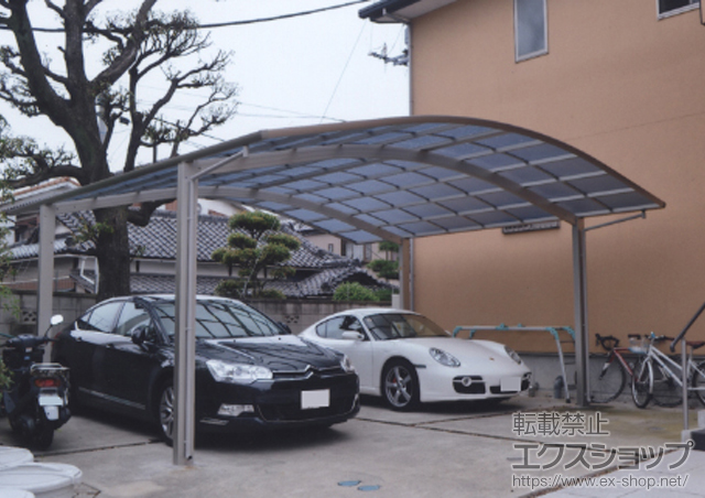東京都足立区ののカーポート レイナツインポートグラン　積雪〜20cm対応 施工例