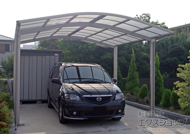 千葉県茂原市ののカーポート レイナツインポートグラン　積雪〜20cm対応 施工例