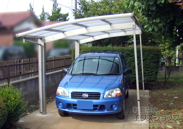 埼玉県川口市ののカーポート プレシオスポート 積雪〜20cm対応 施工例
