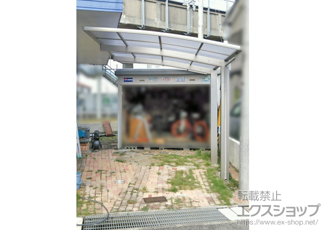 兵庫県神戸市ののカーポート プレシオスポート 積雪〜20cm対応 施工例