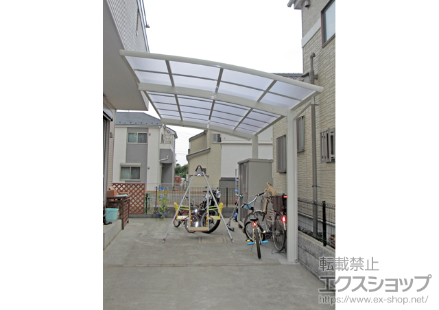 埼玉県富士見市ののカーポート レイナポートグラン　積雪〜20cm対応 施工例